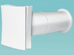 Vents PS 100 Fali Légbeeresztő Kerek Szellőzőráccsal (PS-100)