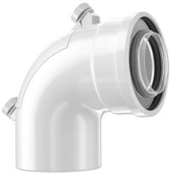 Bosch FC-CER60-87 Koncentrikus könyök 87°-os, O60/100 mm, tisztítónyílással (7738112637) - brs