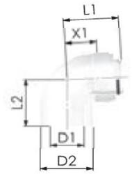 Viessmann PPs/Alu ellenőrző könyök 60/100mm 87° (7373229) - brs
