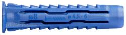 Koelner DÜBEL 4ALL-08 . . . . Rawlplug nagyteljesítményű univerzális nylon dübel 8x40 mm (100db/doboz) (58911) - brs