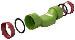 UBBINK Felxibilis cső szűkítő + (2db click ring, 2db tömítő gyűrű) (188181) - brs