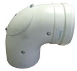 Immergas Ø 80/125 mm-es, könyök idom nyitható vizsgáló nyílással (3.022988) - brs