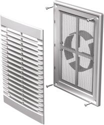 Vents MV 126VD Műanyag Szellőzőrács Állítható Csőcsatlakozóval Vízszintes Rácsozással (MV-126VD) - brs