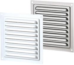 Vents MVM 125 ZN Horganyzott Szellőzőrács Szúnyoghálóval (MVM-125-ZN) - brs