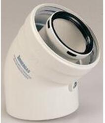 Immergas Ø 60/100 mm-es, 45°-os ív (3.012095) - brs