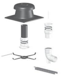 Tricox PPs flexibilis készlet, Ø80 mm (FK20) - brs