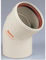 Immergas Ø 80 mm-es, 45°-os szigetelt ív (3.010954) - brs