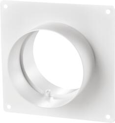 Vents 252 D125 Műanyag Csőtoldó Beépítőkerettel (252) - brs