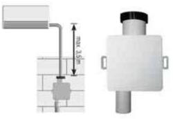  HL-138 klíma kondenz szifon (PVCHL138) - brs