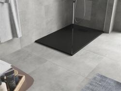 Mexen Hugo SMC zuhanytálca 130 x 70 cm, fekete , takaró fekete - 42707013-B Kompozit zuhanytálca Kompozit zuhanytálca (5905315226495)