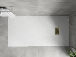 Mexen Hugo SMC zuhanytálca 170 x 80 cm, fehér , takaró arany - 42108017-G Kompozit zuhanytálca Kompozit zuhanytálca (5905315225016)