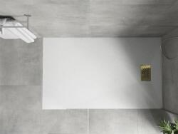 Mexen Hugo SMC zuhanytálca 160 x 70 cm, fehér , takaró arany - 42107016-G Kompozit zuhanytálca Kompozit zuhanytálca (5905315224910)