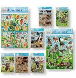  Dínó mintás Matrica szett - Többféle (EAA1022) (EAA1022)