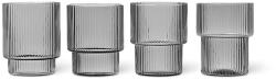 Ferm Living un set de ochelari Ripple 200 ml 4-pack 99KK-SLU048_90X (100127112) Pahar