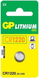 GP Batteries CR1220 Litium gombelem 3V 5db-os (114520) (GP 114520) (GP 114520)