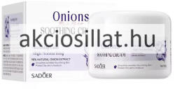 SADOER Onion Soothing Hagymakrém Nyugtató Hidratáló Arckrém 100g