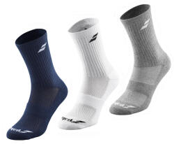 Babolat Șosete 3 Pairs Pack White/Estate Blue/Grey 39/42