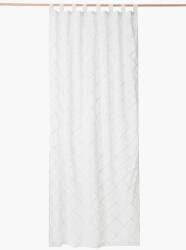 Calma House perdea decorativă Royal 140 x 280 cm 99KK-PLU029_00X (ROYAL.140.BCO) Patura