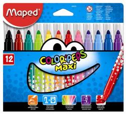 Maped Color'Peps Maxi 1-5 mm Filctoll készlet -12 szín (846020) (846020)