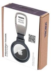 TROIKA Apple AirTag nyomkövető fém tartó - Fekete (KR25-05/BK) (KR25-05/BK)