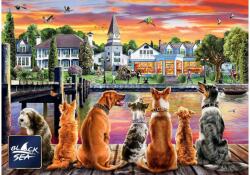 Black Sea BS72109 - Dogs on the Quay - 1000 db-os puzzle (BS72109)