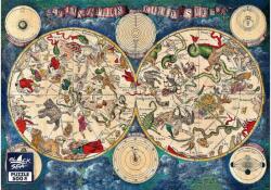 Black Sea BS82230 - Sky Map, 1670, Frederick de Witt - 500 db-os puzzle (BS82230)
