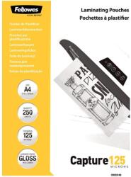 Fellowes Meleglamináló Fólia, 125 Mikron, A4, Fényes, 250 Db (5314903) (5314903)
