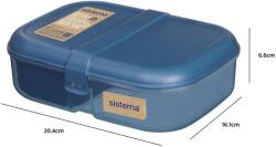 Sistema 2167502 1, 1L Műanyag ételtároló - Többfajta (2167502) (2167502)