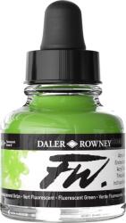 Daler Rowney FW Cerneală acrilică Fluorescent Green 29, 5 ml 1 buc (160029349)