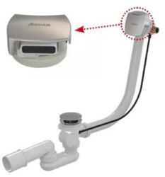 RAVAK bowdenes kádszifon 800mm szögletes töltőfejjel króm (X01504) (X01504)