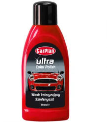 CarPlan Autó színpolír, piros színű 500 ml CarPlan Ultra Color Polish Red