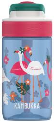 KAMBUKKA Sticlă de apă pentru copii LAGOON 400 ml, albastru flamingo, tritan, Kambukka (KMBK1104052)