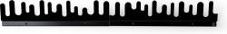 Design House Stockholm Cuier tip șină Wave, negru (1091-1000) Agatator cuier