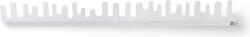 Design House Stockholm Cuier tip șină Wave, alb (1091-0100) Agatator cuier