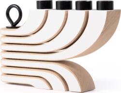 Design House Stockholm Sfeșnic Nordic cu mai multe brațe, alb (1013-0100)