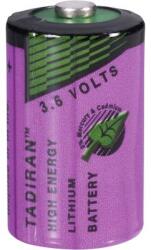 Tadiran Batteries 1/2 AA lítium elem, 3, 6V 1100 mAh, 15 x 25 mm, Tadiran SL750/S