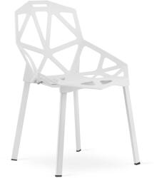  ESSEN fehér műanyag szék