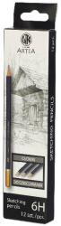 Astra Grafitceruza ASTRA Artea 6H 12 db/doboz (206118013) - mystock