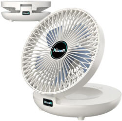 MH Protect Összecsukható vezeték nélküli asztali ventilátor - csipeszes rögzítéssel