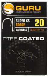 Guru Super XS Hook size 10 Barbless/Spade End (GSXS10)