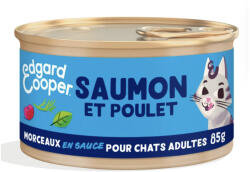  Edgard Cooper 85 g lazac- és csirkepástétom felnőtt macskáknak (B0B7KCN6WQ)