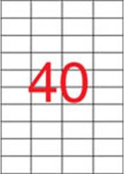 APLI Etikett, univerzális, 52, 5x29, 7 mm, APLI, 20000 etikett/csomag (01778) - tonerpiac