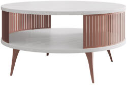  Dohányzóasztal Sordore 104 (Rózsaszín + Fehér)