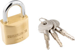 Matlock - 40MM KERESZTKULCSOS BIZTONSÁGI SÁRGARÉZ LAKAT (MTL9503844K)