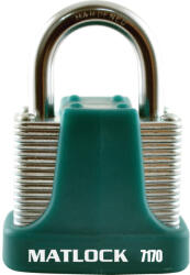 Matlock - 40MM MASSZÍV LAKAT 4-TŰS ZÁRTESTTEL ZÖLD (MTL9507170K)