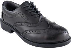 Halo - BIZTONSÁGI BROGUE CIPŐ FEKETE S3 SRC TALP SZ 6 (HAL9631826K)