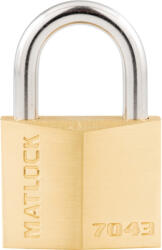 Matlock - 40X22MM SÁRGARÉZ LAKAT EDZETT ACÉL KENGYELLEL (MTL9507043K)