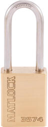 Matlock - 38X50MM IDŐJÁRÁSÁLLÓ BIZTONSÁGI SÁRGARÉZ LAKAT (MTL9503574K)