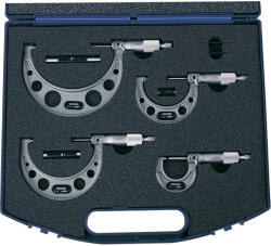 OXFORD - 0-4" 4 DB-OS KÜLSŐ MIKROMÉTER KÉSZLET (OXD3356600K)