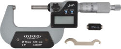 OXFORD - 25-50MM/1-2" IP65 DIGITÁLIS KÜLSŐ MIKROMÉTER (OXD3313510K)